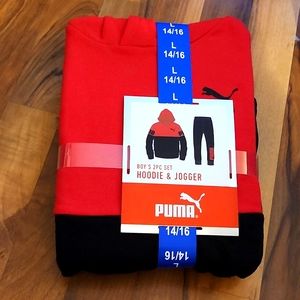 Boys 2 pc hoodie & jogger & pant set